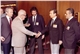 fausto fincato-presents-to-the-president-pertini-the-members-of-the-organizing-committee